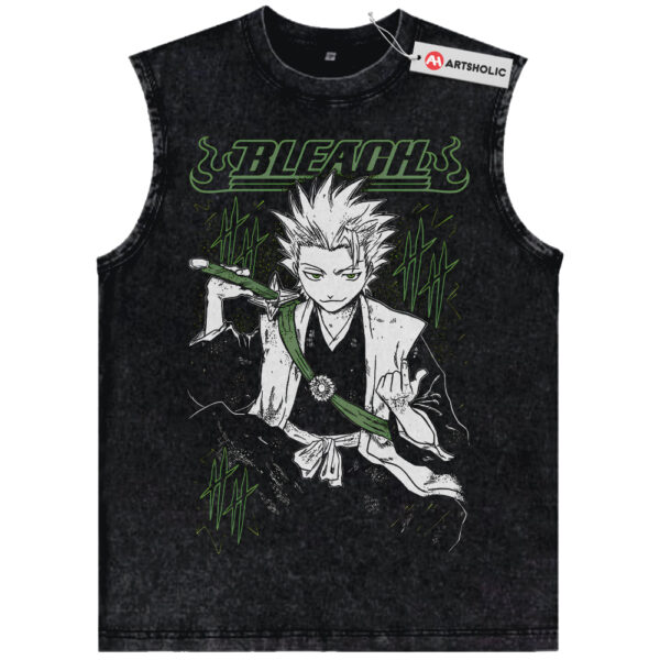 Toshiro Hitsugaya Tank Top, Bleach Tank Top, Anime Tank Top, Vintage Tank Top