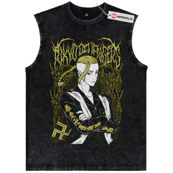 Draken Tank Top, Tokyo Revengers Tank Top, Anime Tank Top, Vintage Tank Top