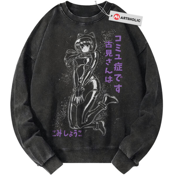 Shouko Komi Sweatshirt, Komi Can't Communicate Sweatshirt, Anime Sweatshirt, Vintage Sweater