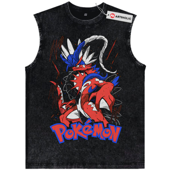 Koraidon Tank Top, Pokemon Tank Top, Anime Tank Top, Vintage Tank Top