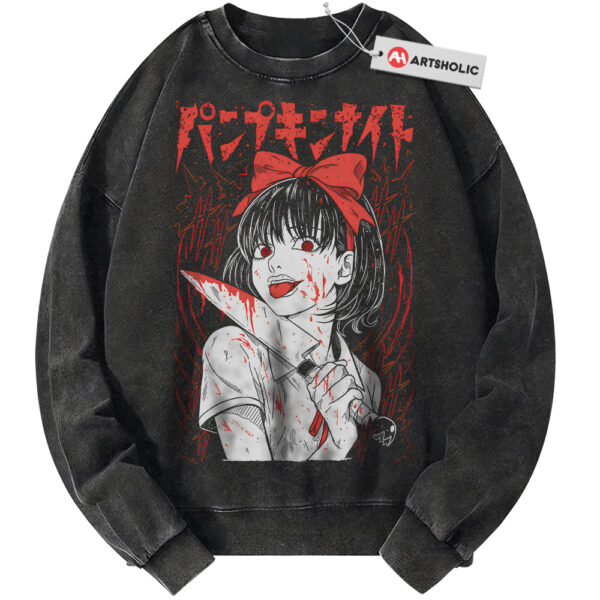 Naoko Kirino Sweatshirt, Pumpkin Night Sweatshirt, Halloween Sweatshirt, Anime Sweatshirt, Vintage Sweater