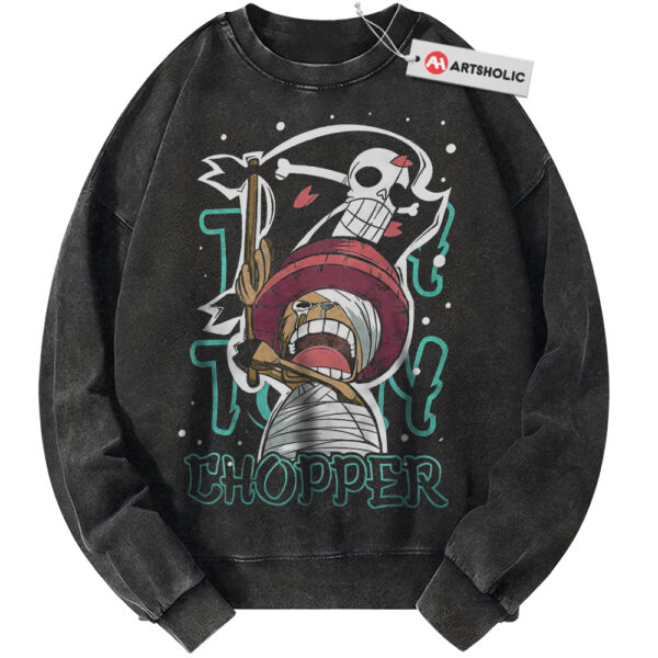 Tony Tony Chopper Sweatshirt, One Piece Sweatshirt, Anime Sweatshirt, Vintage Sweater