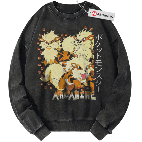 Arcanine Sweatshirt, Pokemon Sweatshirt, PKM Sweatshirt, Anime Sweatshirt, Vintage Sweater