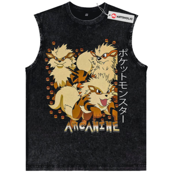 Arcanine Tank Top, Pokemon Tank Top, PKM Tank Top, Anime Tank Top, Vintage Tank Top