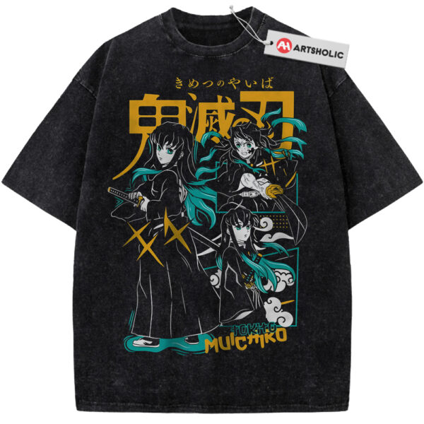 Muichiro Tokito Shirt, Demon Slayer Shirt, Anime Shirt, Vintage Tee