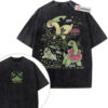 Chikorita Shirt, Bayleef Shirt, Meganium Shirt, Pokemon Shirt, Anime Shirt, Vintage Tee 2-Sided