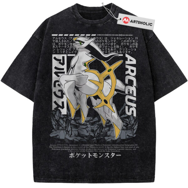 Arceus Shirt, Pokemon Shirt, PKM Shirt, Anime Shirt, Vintage Tee
