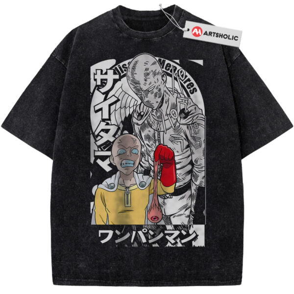 Saitama Shirt, One Punch Man Shirt, Anime Shirt, Vintage T-Shirt