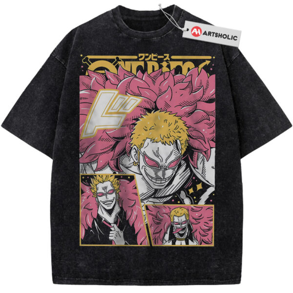 Donquixote Doflamingo Shirt, One Piece Shirt, Anime Shirt, Vintage T-Shirt