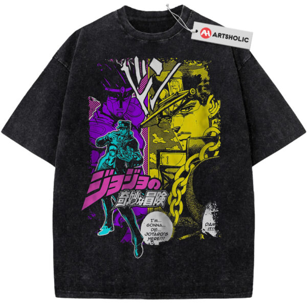 Jotaro Kujo Shirt, JoJo's Bizarre Adventure Shirt, Anime Shirt, Vintage T-Shirt