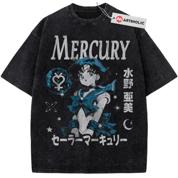 Ami Mizuno Shirt, Sailor Mercury Shirt, Sailor Moon Shirt, Anime Shirt, Vintage Tee