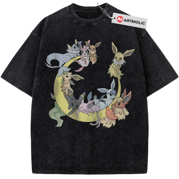 Eevee Evolution Shirt, Pokemon Shirt, Anime Shirt, Vintage Tee