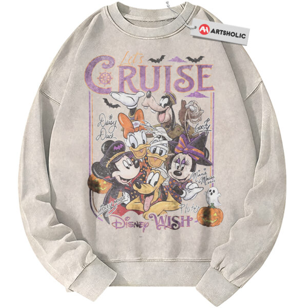 Donald Duck Sweatshirt, Mickey Mouse Sweatshirt, Goofy Sweatshirt, Pluto Sweatshirt, Halloween Sweatshirt, Disney Sweatshirt, Animated Sweatshirt, Vintage Sweater