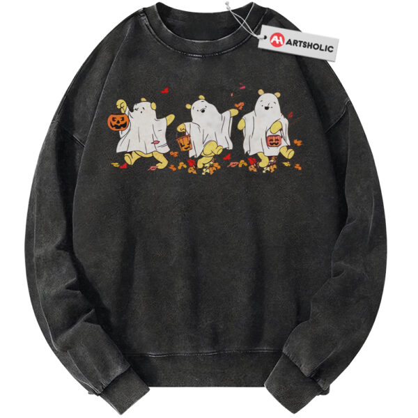 Winnie the Pooh Sweatshirt, Halloween Sweatshirt, Animated Sweatshirt, Vintage Sweatshirt