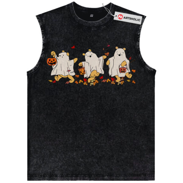 Winnie the Pooh Tank Top, Halloween Tank Top, Animated Tank Top, Vintage Tank Top