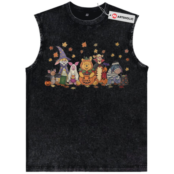 Winnie the Pooh Tank Top, Halloween Tank Top, Animated Tank Top, Vintage Tank Top