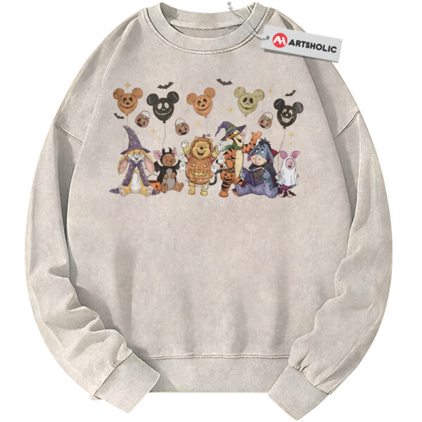 Winnie the Pooh Sweatshirt, Halloween Sweatshirt, Animated Sweatshirt, Vintage Sweater
