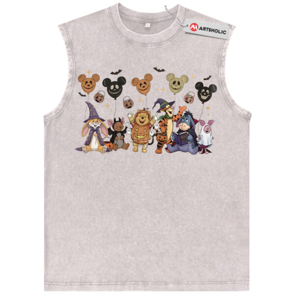 Winnie the Pooh Tank Top, Halloween Tank Top, Animated Tank Top, Vintage Tank Top