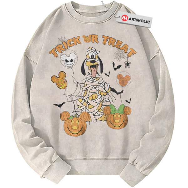 Pluto Sweatshirt, Halloween Sweatshirt, Disney Sweatshirt, Animated Sweatshirt, Vintage Sweater