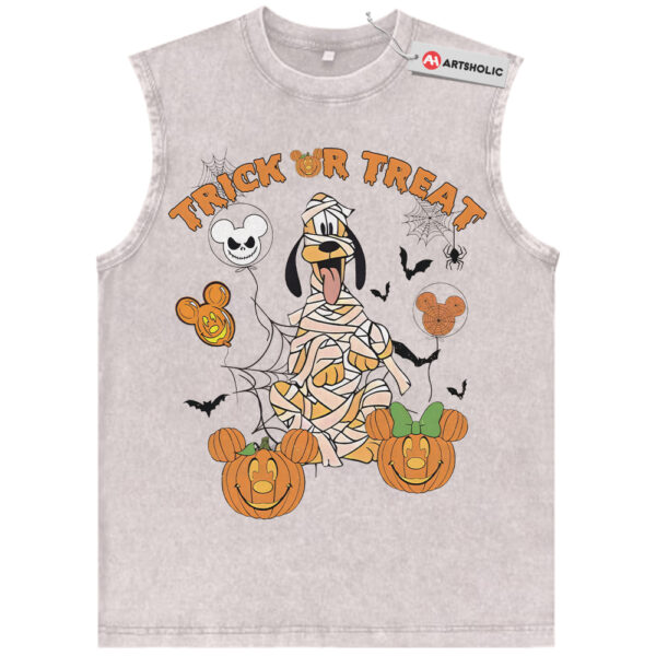 Pluto Tank Top, Halloween Tank Top, Disney Tank Top, Animated Tank Top, Vintage Tank Top