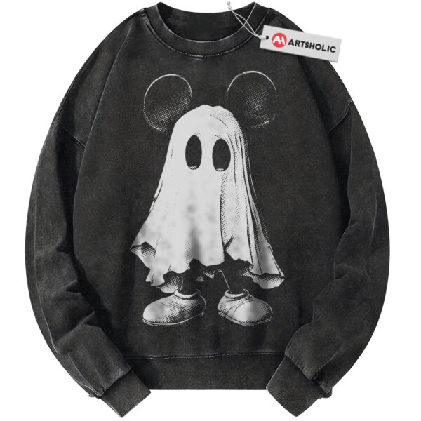 Mickey Mouse Sweatshirt, Halloween Sweatshirt, Disney Sweatshirt, Animated Sweatshirt, Vintage Sweater