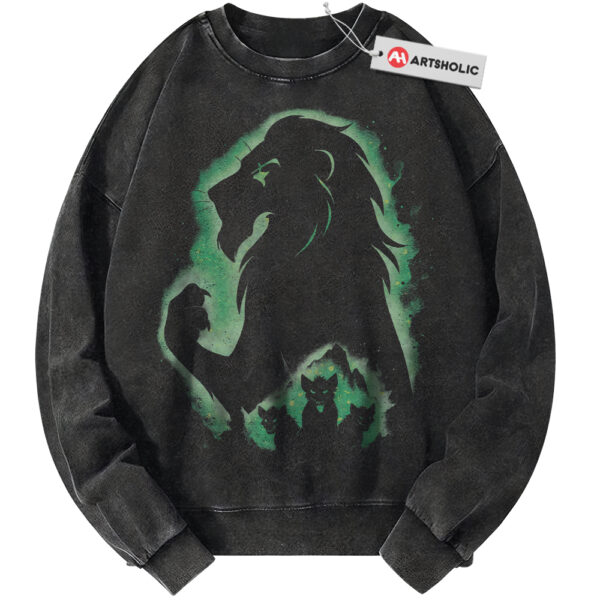 Scar Sweatshirt, The Lion King Sweatshirt, Animated Sweatshirt, Vintage Sweater