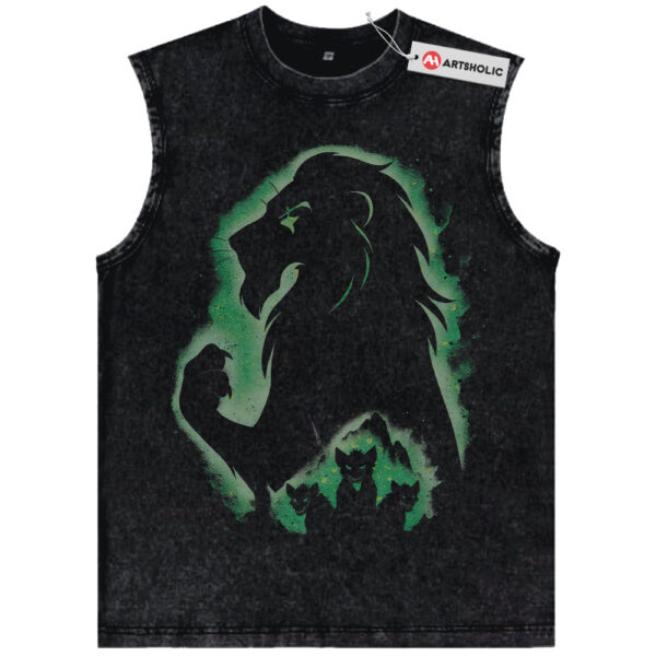 Scar Tank Top, The Lion King Tank Top, Animated Tank Top, Vintage Tank Top