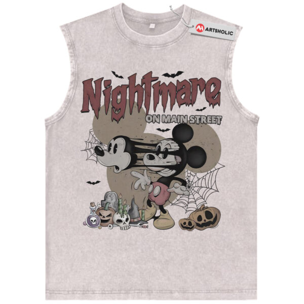 Mickey Mouse Tank Top, Halloween Tank Top, Disney Tank Top, Animated Tank Top, Vintage Tank Top