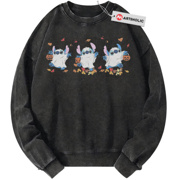 Lilo and Stitch Sweatshirt, Halloween Sweatshirt, Disney Sweatshirt, Animated Sweatshirt, Vintage Sweatshirt