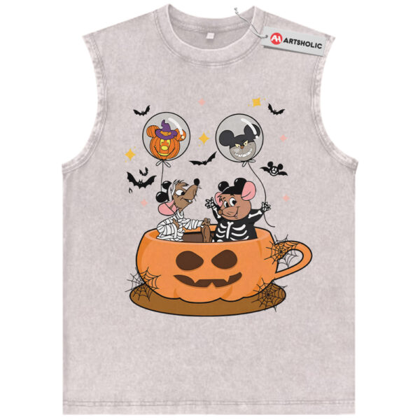 Jaq and Gus Tank Top, Cinderella Tank Top, Halloween Tank Top, Disney Tank Top, Animated Tank Top, Vintage Tank Top