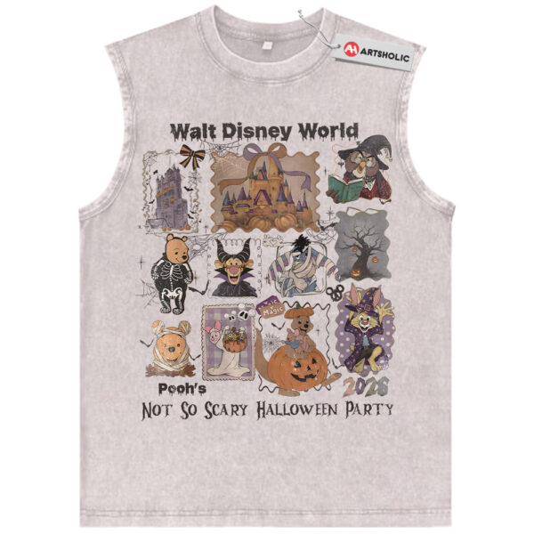Winnie the Pooh Tank Top, Halloween Tank Top, Animated Tank Top, Vintage Tank Top