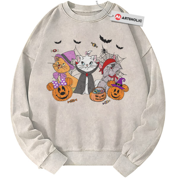 The Aristocats Sweatshirt, Halloween Sweatshirt, Animated Sweatshirt, Vintage Sweatshirt