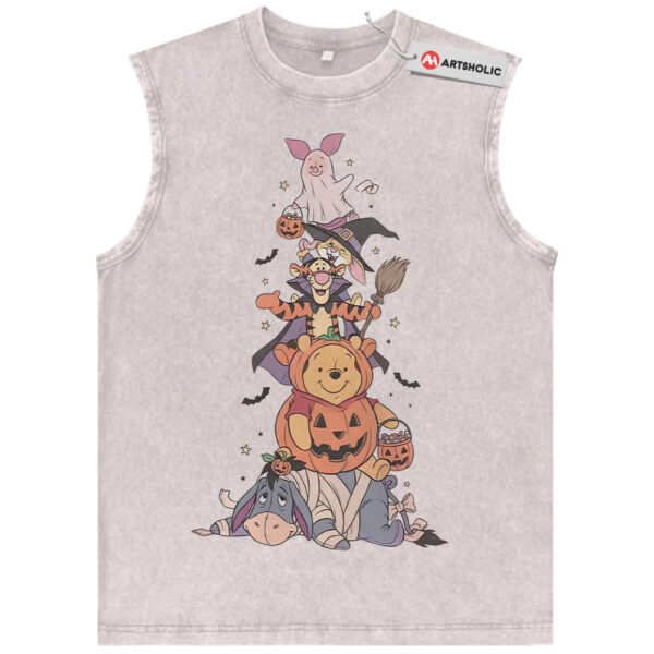 Winnie the Pooh Tank Top, Halloween Tank Top, Animated Tank Top, Vintage Tank Top
