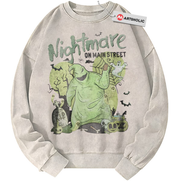 Oogie Boogie Sweatshirt, The Nightmare Before Christmas Sweatshirt, Halloween Sweatshirt, Animated Sweatshirt, Vintage Sweatshirt