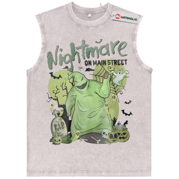 Oogie Boogie Tank Top, The Nightmare Before Christmas Tank Top, Halloween Tank Top, Animated Tank Top, Vintage Tank Top