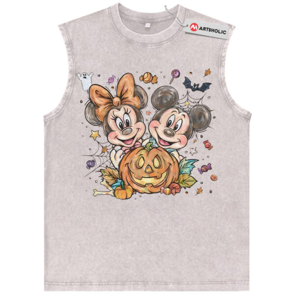 Mickey Mouse Tank Top, Minnie Mouse Tank Top, Halloween Tank Top, Disney Tank Top, Animated Tank Top, Vintage Tank Top