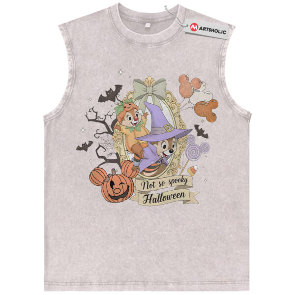 Chip and Dale Tank Top, Halloween Tank Top, Disney Tank Top, Animated Tank Top, Vintage Tank Top
