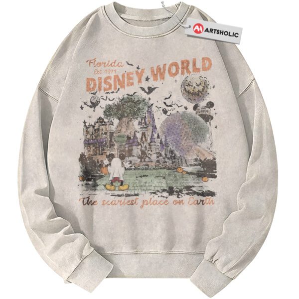 Mickey Mouse Sweatshirt, Halloween Sweatshirt, Disney Sweatshirt, Animated Sweatshirt, Vintage Sweatshirt
