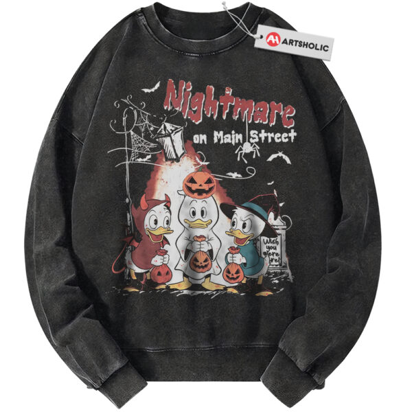 Huey, Dewey and Louie Sweatshirt, Donald Duck Sweatshirt, Halloween Sweatshirt, Animated Sweatshirt, Vintage Sweatshirt
