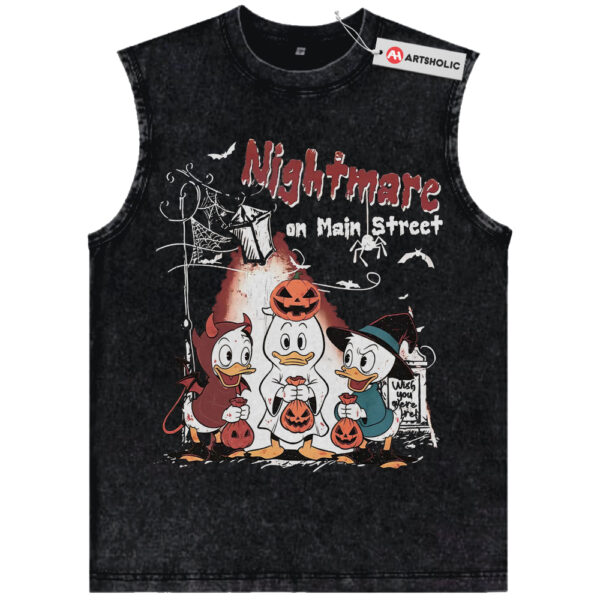 Huey, Dewey and Louie Tank Top, Donald Duck Tank Top, Halloween Tank Top, Animated Tank Top, Vintage Tank Top