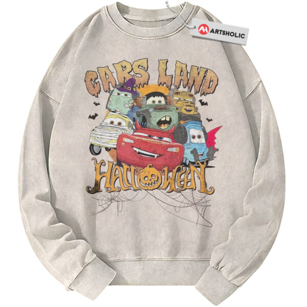 Cars Sweatshirt, Halloween Sweatshirt, Disney Sweatshirt, Animated Sweatshirt, Vintage Sweater