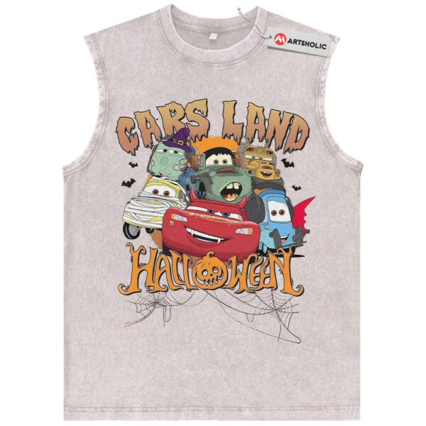 Cars Tank Top, Halloween Tank Top, Disney Tank Top, Animated Tank Top, Vintage Tank Top