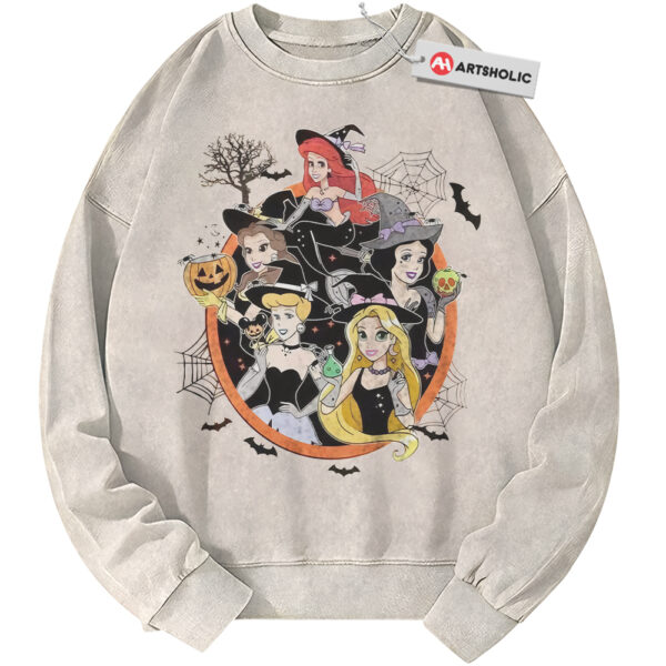 Disney Princess Sweatshirt, Halloween Sweatshirt, Animated Sweatshirt, Vintage Sweater