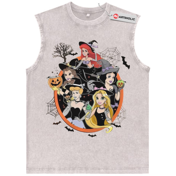 Disney Princess Tank Top, Halloween Tank Top, Animated Tank Top, Vintage Tank Top