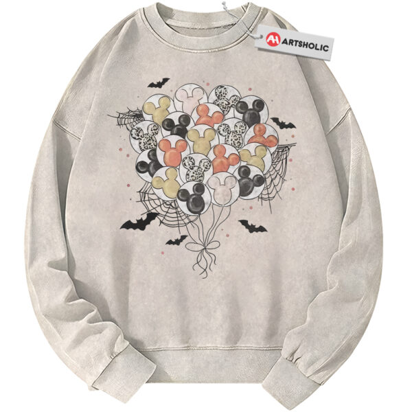 Mickey Mouse Sweatshirt, Halloween Sweatshirt, Disney Sweatshirt, Animated Sweatshirt, Vintage Sweatshirt