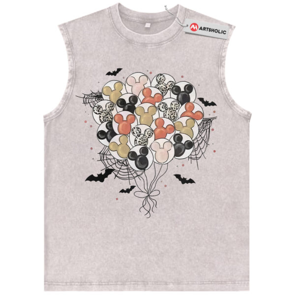 Mickey Mouse Tank Top, Halloween Tank Top, Disney Tank Top, Animated Tank Top, Vintage Tank Top