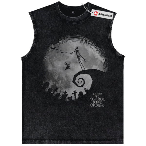 Jack Skellington Tank Top, The Nightmare Before Christmas Tank Top, Halloween Tank Top, Animated Tank Top, Vintage Tank Top