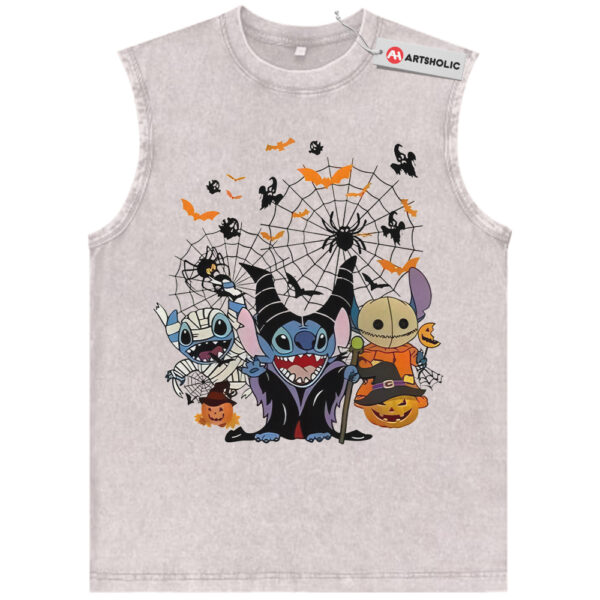 Lilo and Stitch Tank Top, Halloween Tank Top, Disney Tank Top, Animated Tank Top, Vintage Tank Top