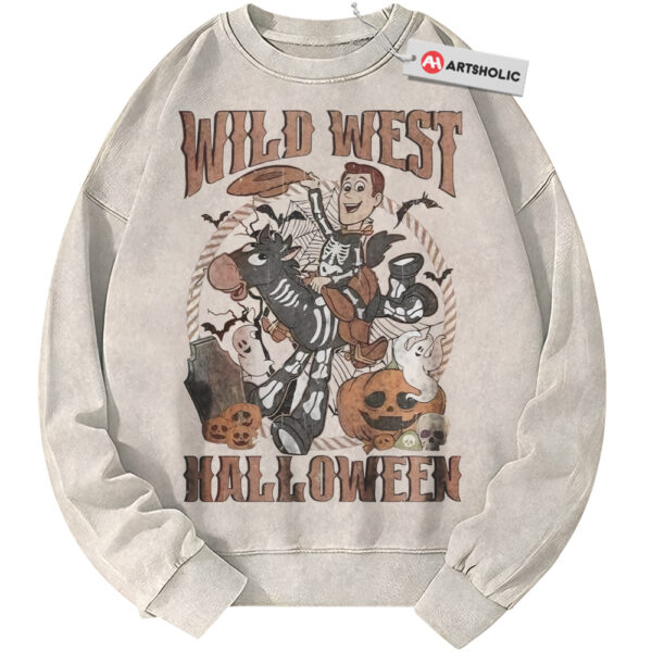 Sheriff Woody Sweatshirt, Toy Story Sweatshirt, Halloween Sweatshirt, Disney Sweatshirt, Animated Sweatshirt, Vintage Sweatshirt