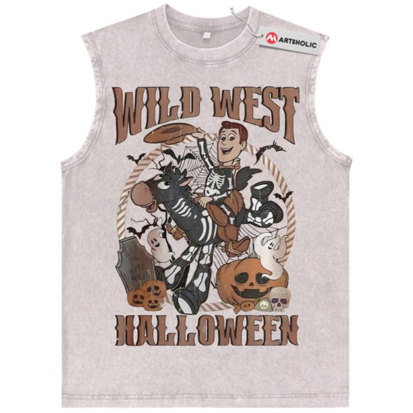 Sheriff Woody Tank Top, Toy Story Tank Top, Halloween Tank Top, Disney Tank Top, Animated Tank Top, Vintage Tank Top